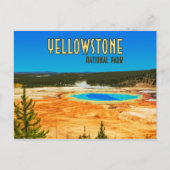  nationaal park Grand Prismatic Yellowstone Briefkaart (Voorkant)