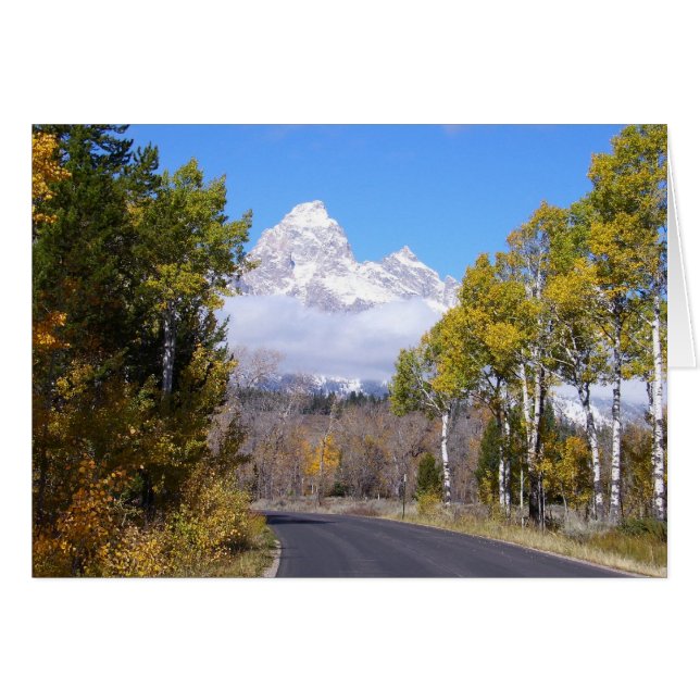 Nationaal park Grand Teton (Voorkant Horizontaal)
