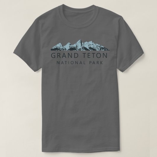 Nationaal park Grand Teton 11 T-shirt (Design voorkant)