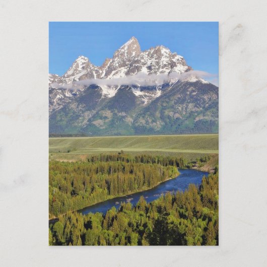 Nationaal park Grand Teton 3 Briefkaart (Voorkant)