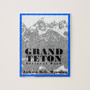 Nationaal park Grand Teton - 8x10 - 110 pcs Legpuzzel