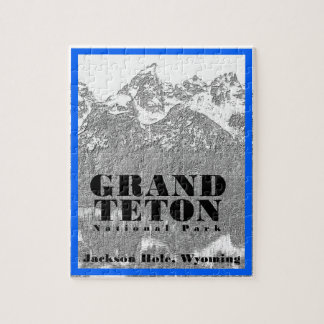 Nationaal park Grand Teton - 8x10 - 110 pcs Legpuzzel