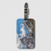 Nationaal park Grand Teton Bagagelabel (Voorkant (verticaal))