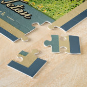 Nationaal park Grand Teton  Beer Legpuzzel (Zijkant)