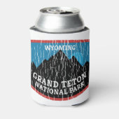 Nationaal park Grand Teton Blikjeskoeler (Blikje Achterkant)