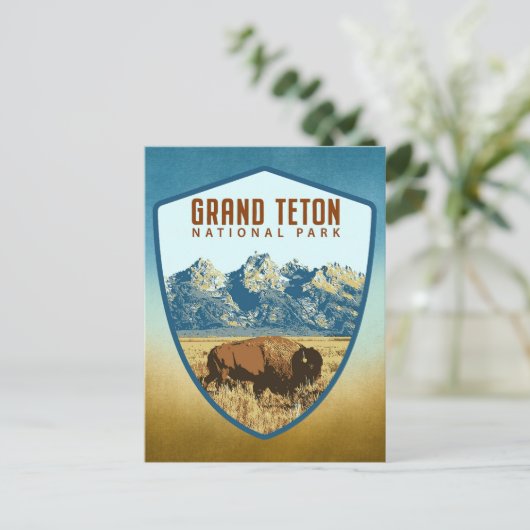 Nationaal park Grand Teton Briefkaart (Staand voorkant)