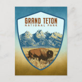 Nationaal park Grand Teton Briefkaart (Voorkant)