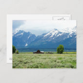 Nationaal park Grand Teton Briefkaart (Voorkant / Achterkant)