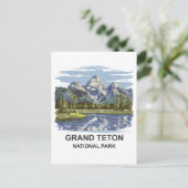 Nationaal park Grand Teton Briefkaart (Staand voorkant)