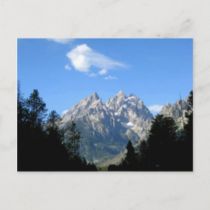 Nationaal park Grand Teton Briefkaart