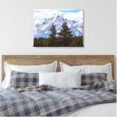 Nationaal park Grand Teton Canvas Afdruk (Insitu (Slaapkamer))