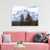 Nationaal park Grand Teton Canvas Afdruk (Insitu (Woonkamer))