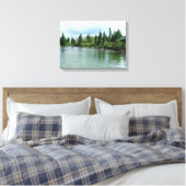 Nationaal park Grand Teton Canvas Afdruk (Insitu (Slaapkamer))