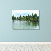 Nationaal park Grand Teton Canvas Afdruk (Insitu (Houten vloer))