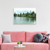 Nationaal park Grand Teton Canvas Afdruk (Insitu (Woonkamer))