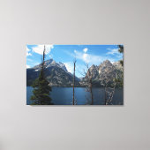 Nationaal park Grand Teton Canvas Afdruk (Voorkant)