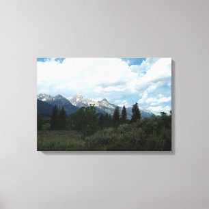 Nationaal park Grand Teton Canvas Afdruk