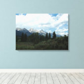 Nationaal park Grand Teton Canvas Afdruk (Insitu (Houten vloer))