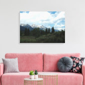 Nationaal park Grand Teton Canvas Afdruk (Insitu (Woonkamer))