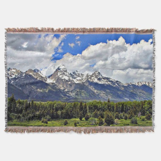 Nationaal park Grand Teton Deken (Voorkant)