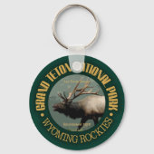 Nationaal park Grand Teton (elk) Sleutelhanger (Voorkant)