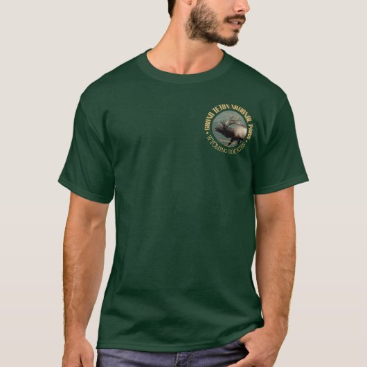Nationaal park Grand Teton (elk) T-shirt (Voorkant)