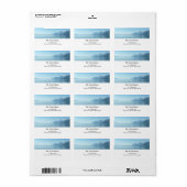 Nationaal park Grand Teton. Etiket (Full Sheet)