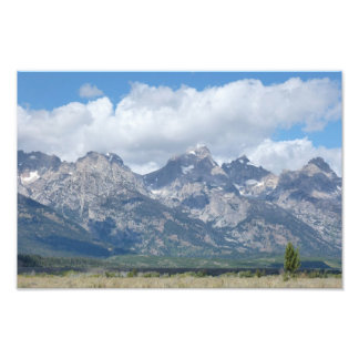 Nationaal park Grand Teton Foto Afdruk