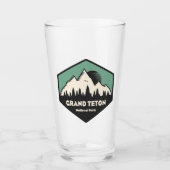 Nationaal park Grand Teton Glas (Voorkant)