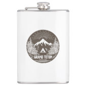 Nationaal park Grand Teton Heupfles (Voorkant)