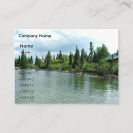 Nationaal park Grand Teton in de zomertijd Visitekaartje