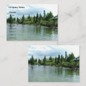 Nationaal park Grand Teton in de zomertijd Visitekaartje (Voorkant / Achterkant)