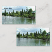 Nationaal park Grand Teton in de zomertijd Visitekaartje (Voorkant / Achterkant)