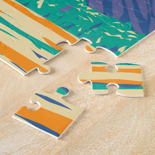 Nationaal park Grand Teton in het voorjaar  Legpuzzel (Zijkant)