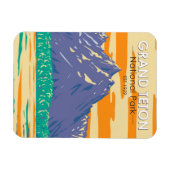 Nationaal park Grand Teton in het voorjaar  Magneet (Horizontaal)