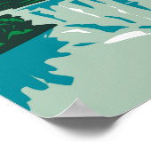 Nationaal park Grand Teton Jackson Hole Valley Poster (Hoek)