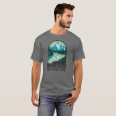 Nationaal park Grand Teton Jackson Hole Valley T-shirt (Voorkant volledig)