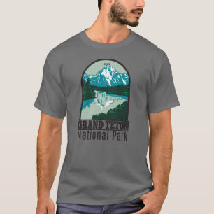 Nationaal park Grand Teton Jackson Hole Valley T-shirt