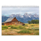 Nationaal park Grand Teton Kalender (Hoes)