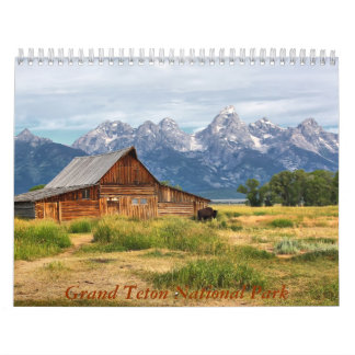 Nationaal park Grand Teton Kalender