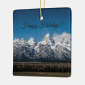 Nationaal park Grand Teton Keramisch Ornament (Links)