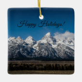 Nationaal park Grand Teton Keramisch Ornament (Voorkant)