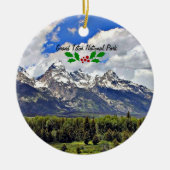 Nationaal park Grand Teton Keramisch Ornament (Voorkant)