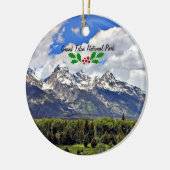 Nationaal park Grand Teton Keramisch Ornament (Links)