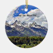 Nationaal park Grand Teton Keramisch Ornament (Voorkant)