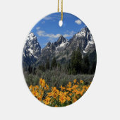 Nationaal park Grand Teton Keramisch Ornament (Rechts)