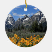 Nationaal park Grand Teton Keramisch Ornament (Voorkant)