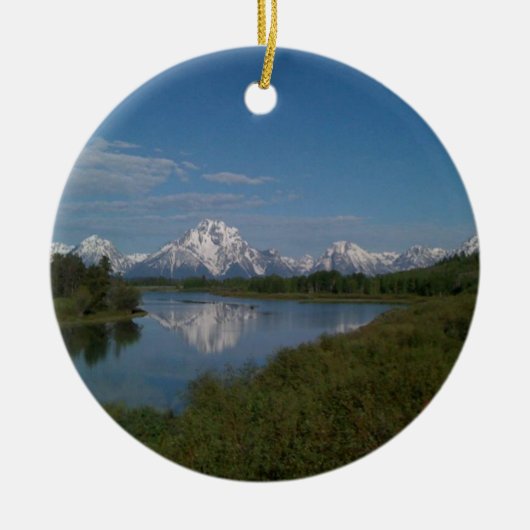 Nationaal park Grand Teton Keramisch Ornament (Voorkant)