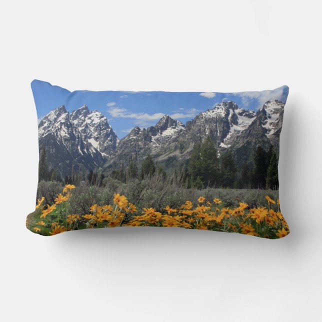 Nationaal park Grand Teton Kussen (Voorkant)