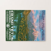 Nationaal park Grand Teton Legpuzzel (Horizontaal)